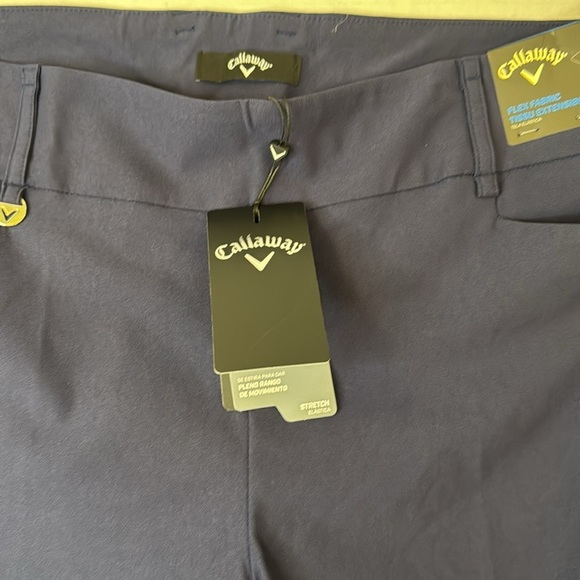 Callaway Stretch To Give Full Range Of Motion Navy Blue Pull-On Pants - Picture 10 of 10
